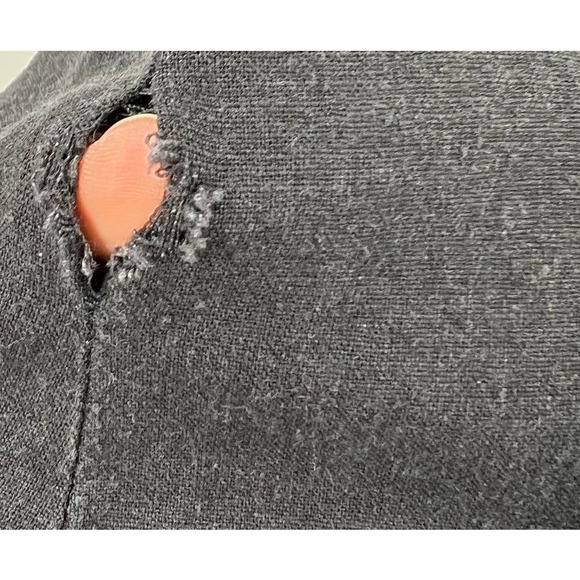 Vintage Zero Line "Maternity" Linen Embroidered Rainbow Floral Women Large - XL - Picture 6 of 9